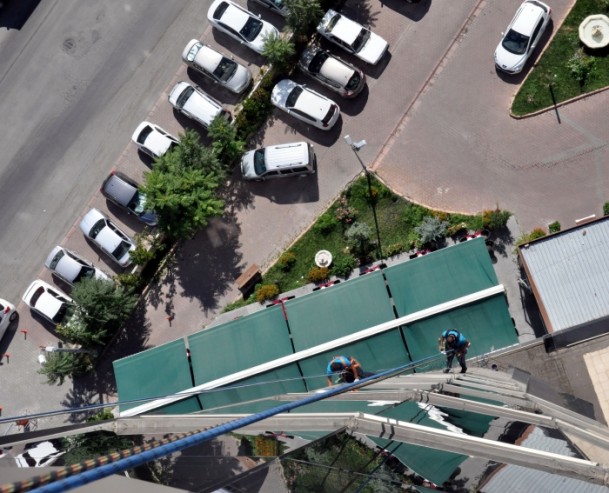 Modern binaların 'dağcıları' - 4