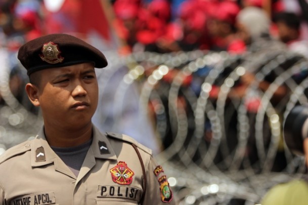 Endonezya'da işçi protestosu - 8