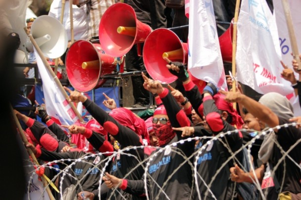 Endonezya'da işçi protestosu - 2