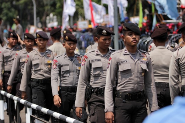 Endonezya'da işçi protestosu - 7