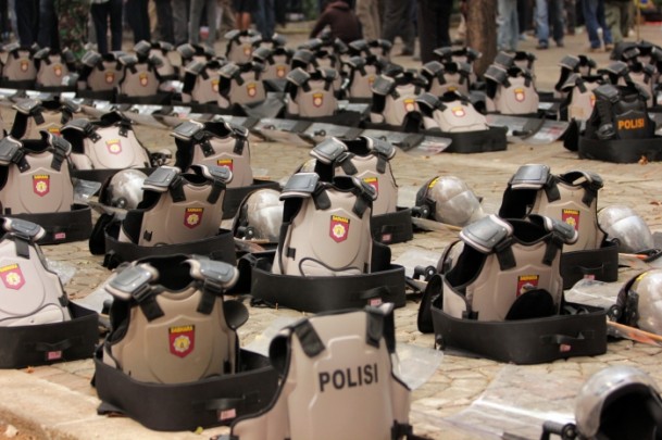 Endonezya'da işçi protestosu - 4