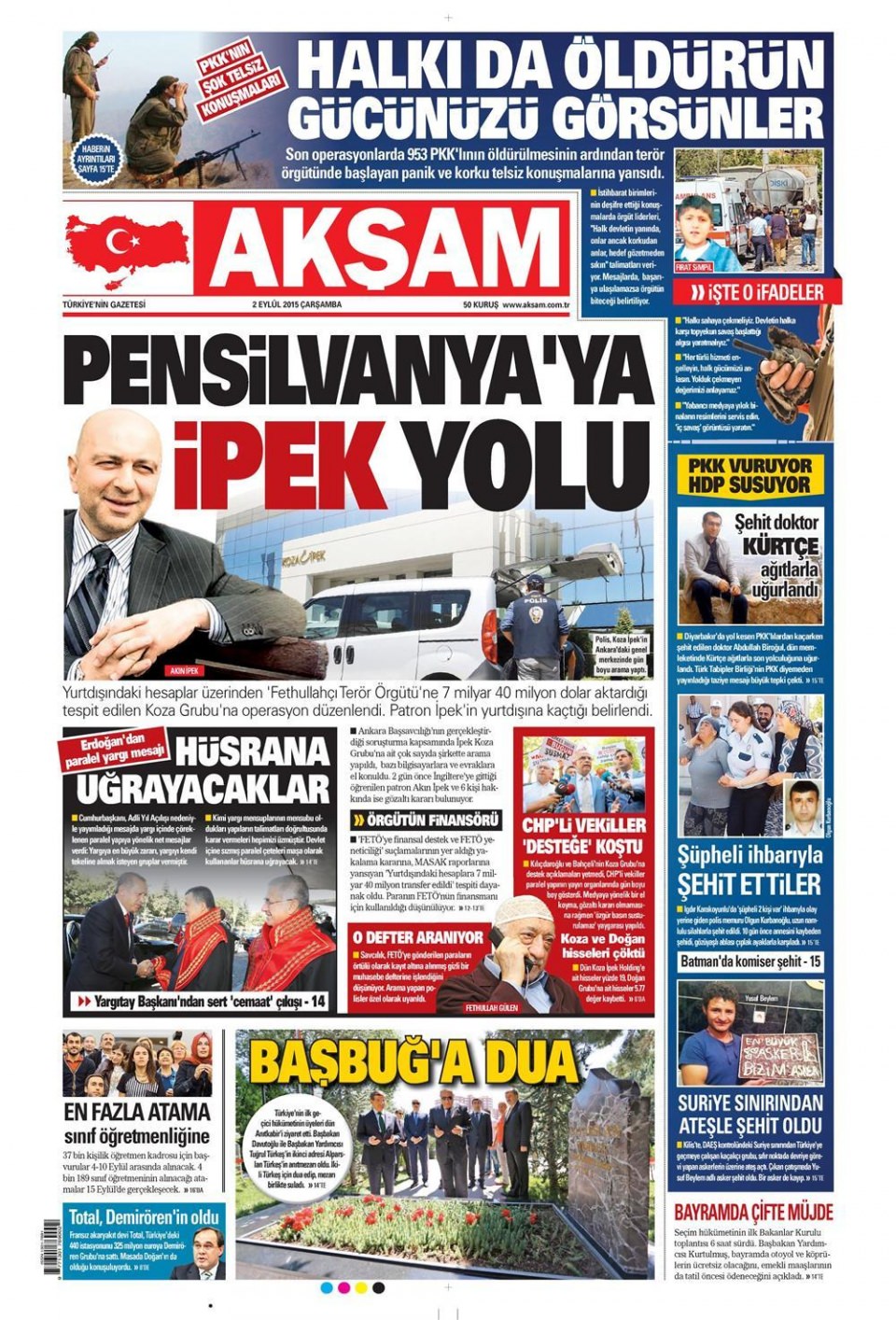 Gazeteler bugün ne yazdı? - 16