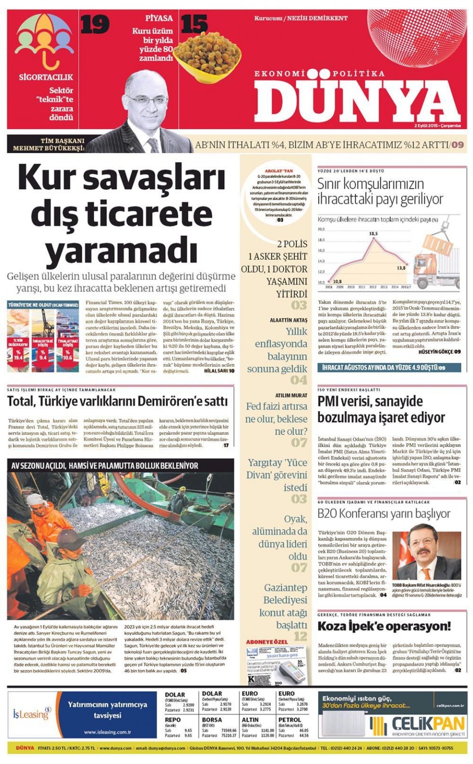 Gazeteler bugün ne yazdı? - 12