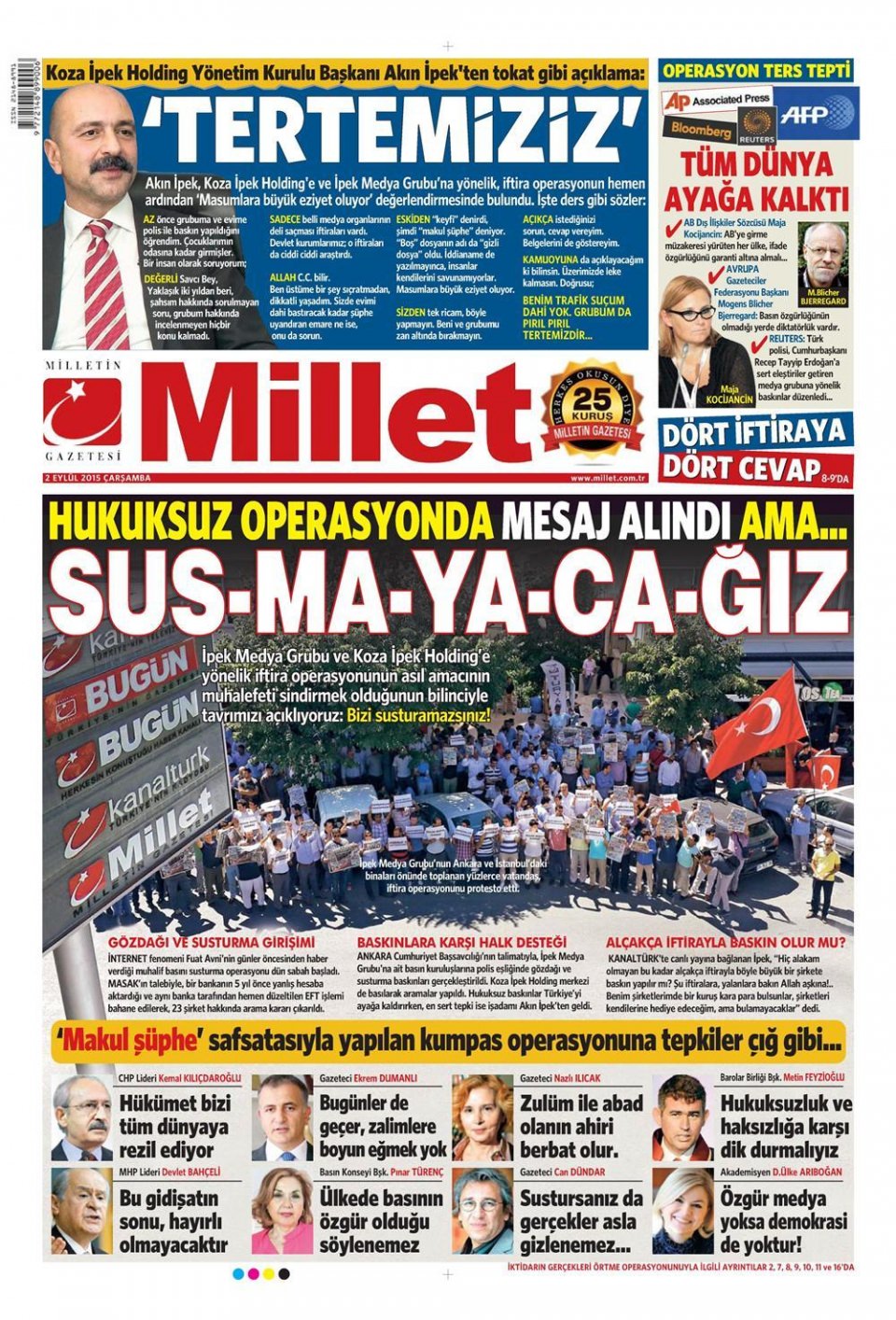 Gazeteler bugün ne yazdı? - 27