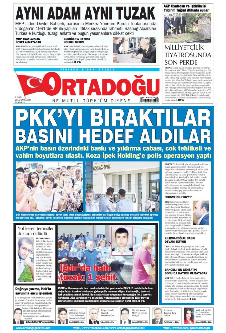 Gazeteler bugün ne yazdı? - 28