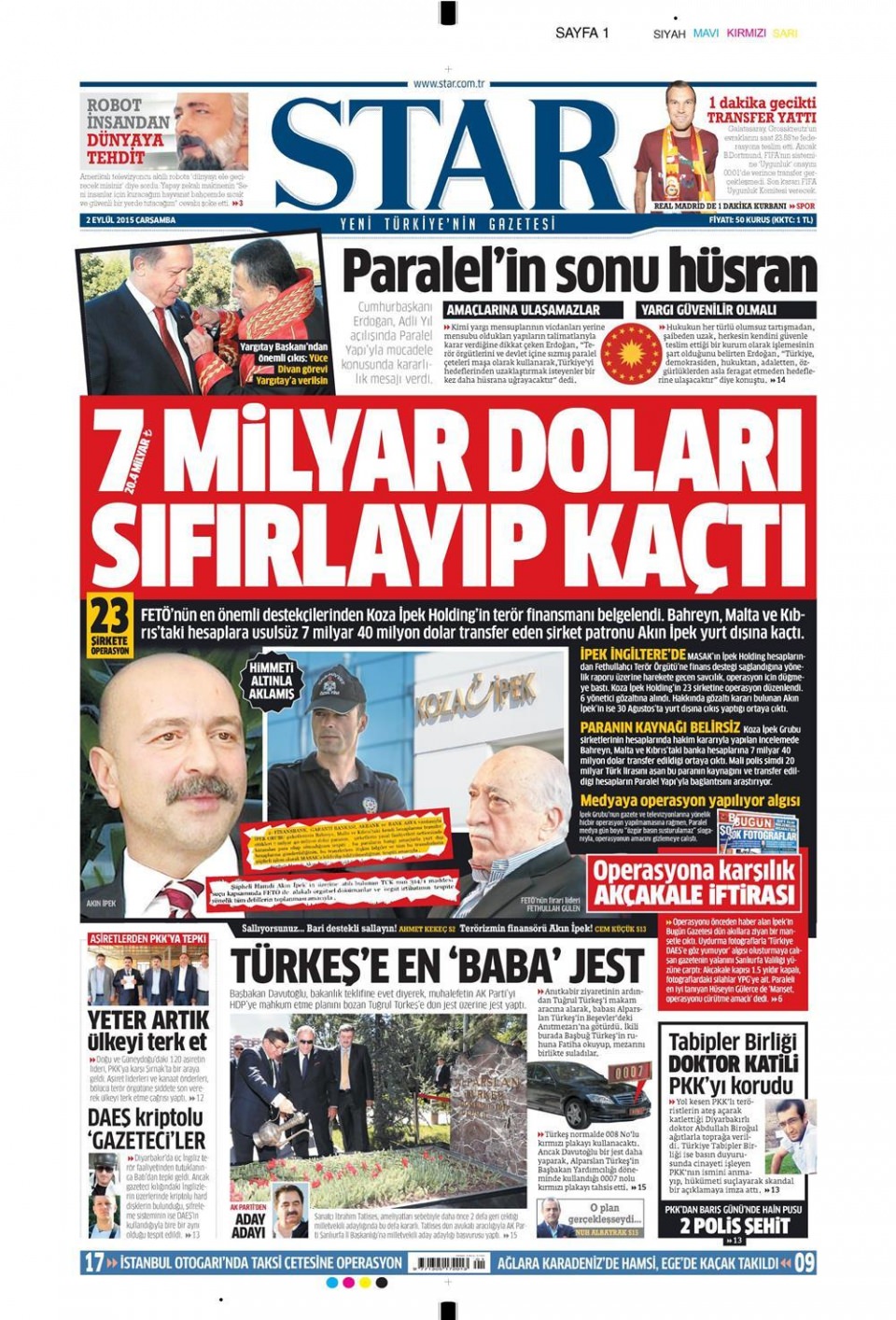 Gazeteler bugün ne yazdı? - 7