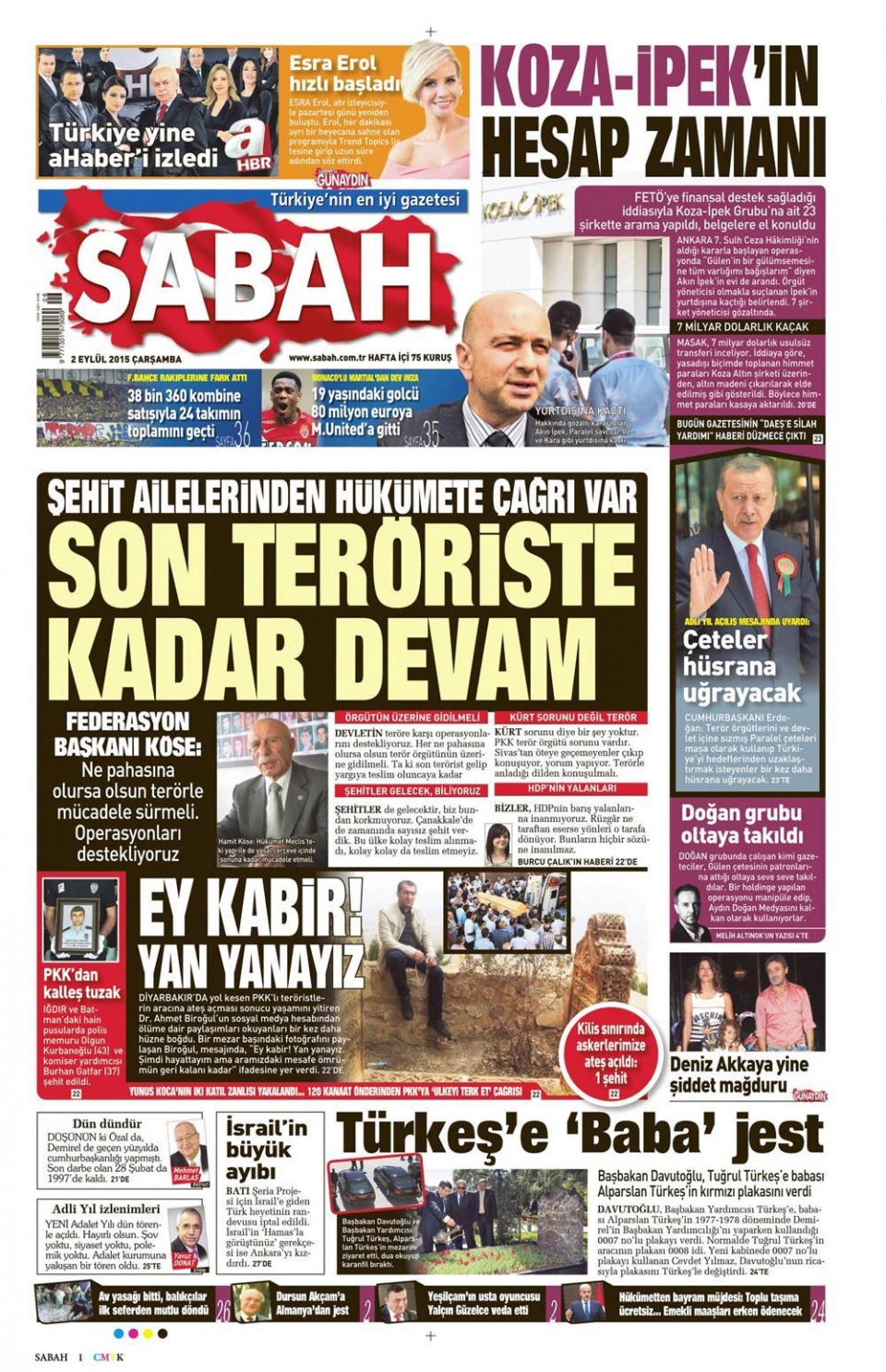 Gazeteler bugün ne yazdı? - 3