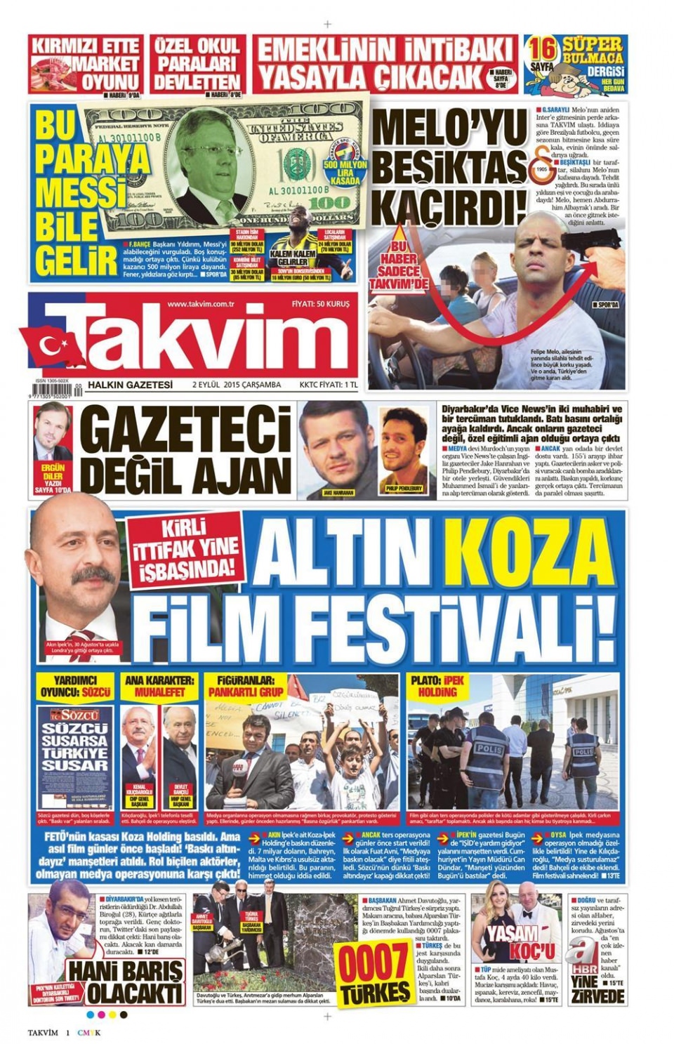 Gazeteler bugün ne yazdı? - 19