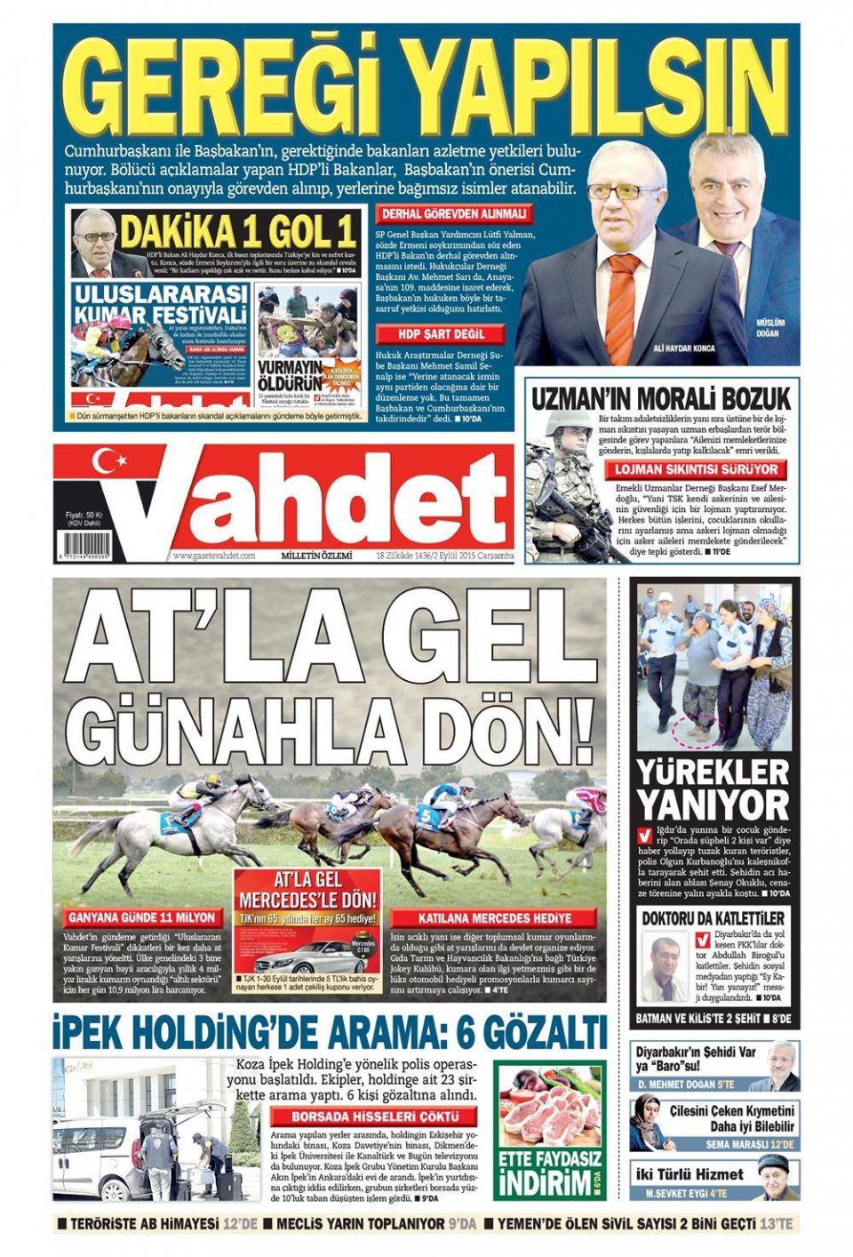 Gazeteler bugün ne yazdı? - 21