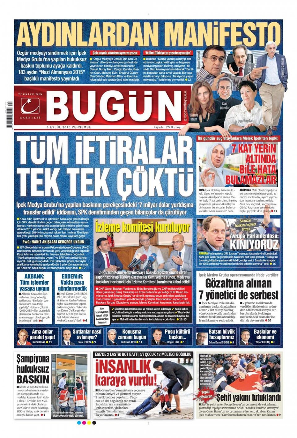 Gazeteler bugün ne yazdı? - 21