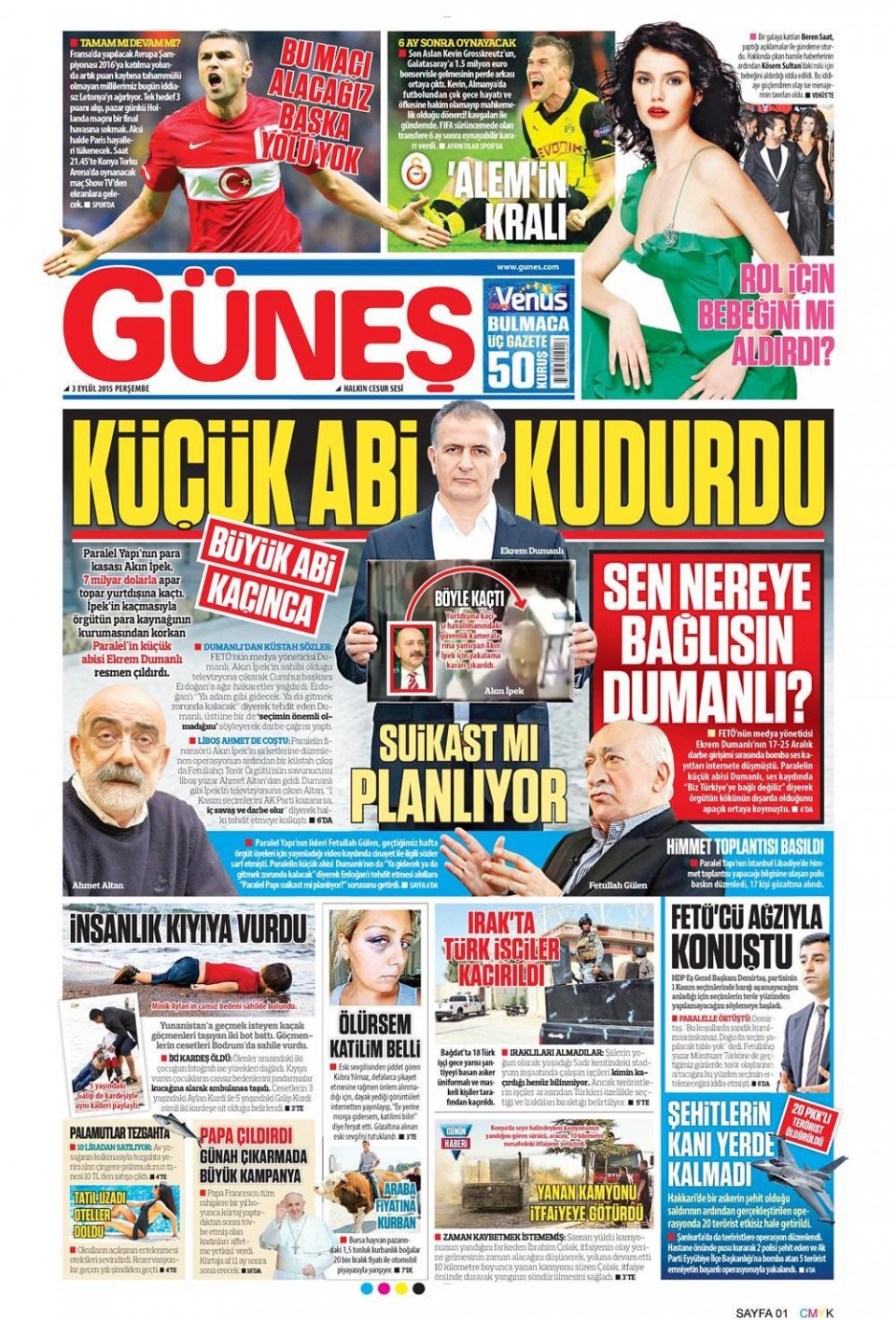 Gazeteler bugün ne yazdı? - 13