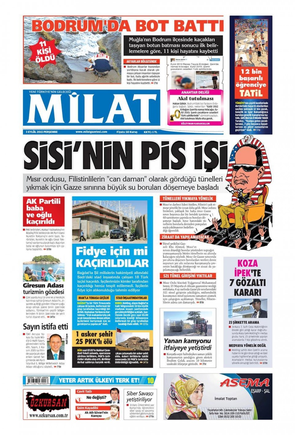 Gazeteler bugün ne yazdı? - 14