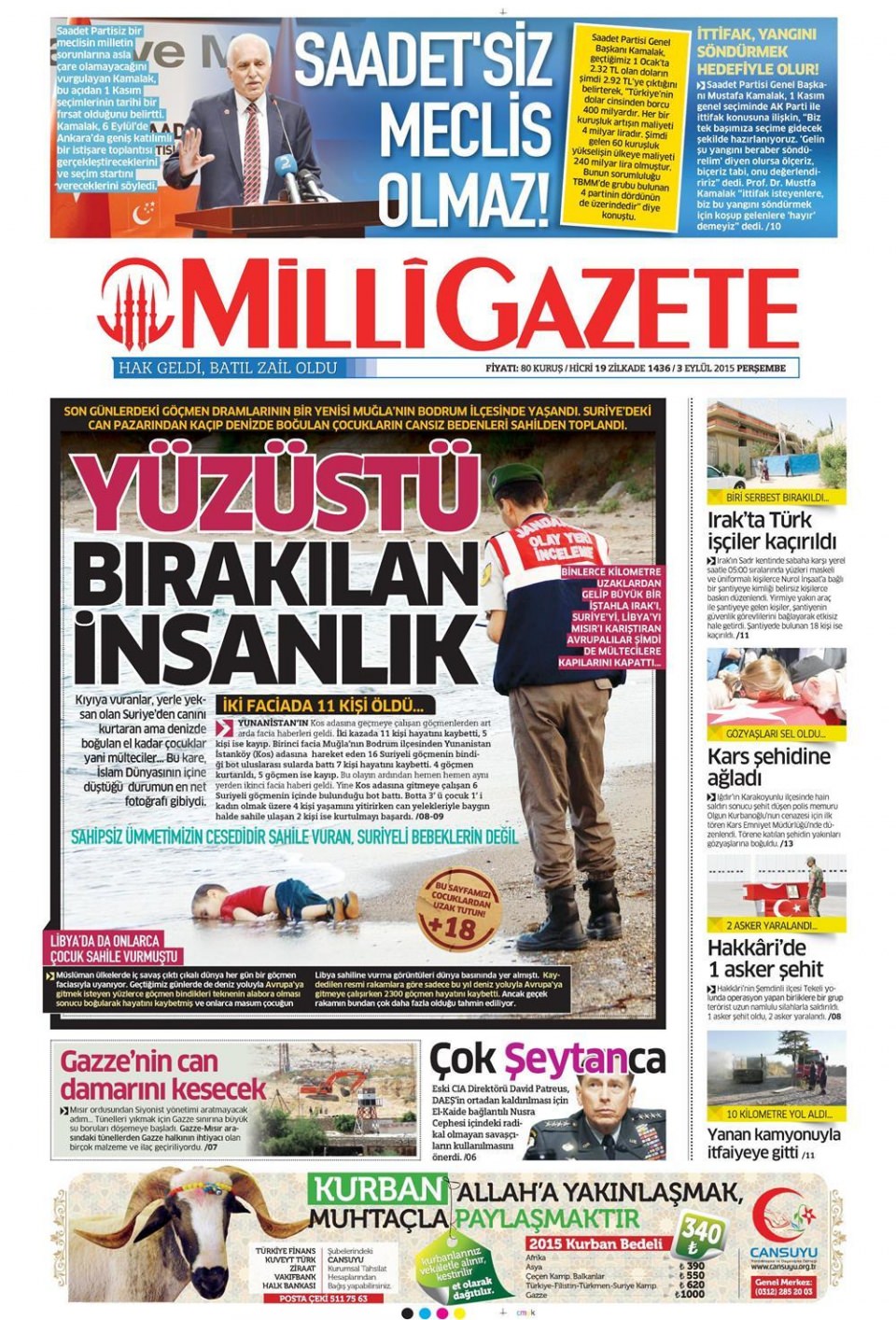 Gazeteler bugün ne yazdı? - 22