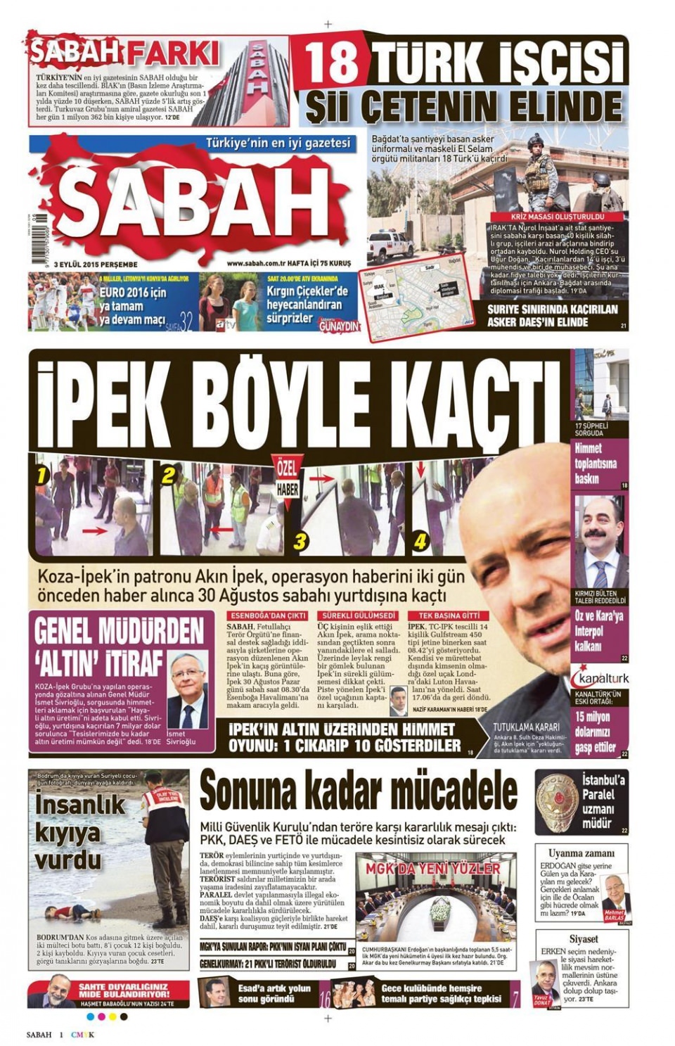 Gazeteler bugün ne yazdı? - 3