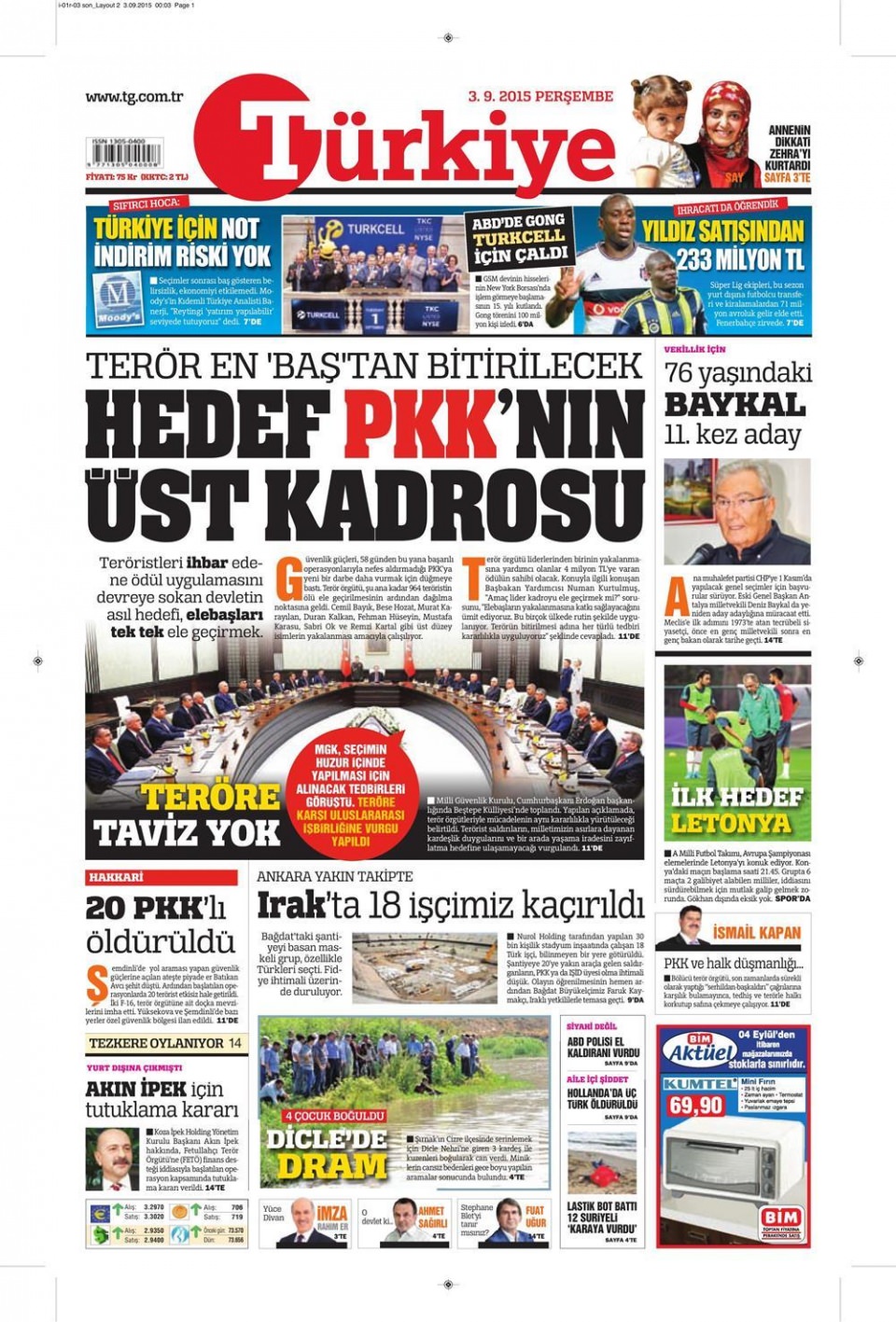 Gazeteler bugün ne yazdı? - 7