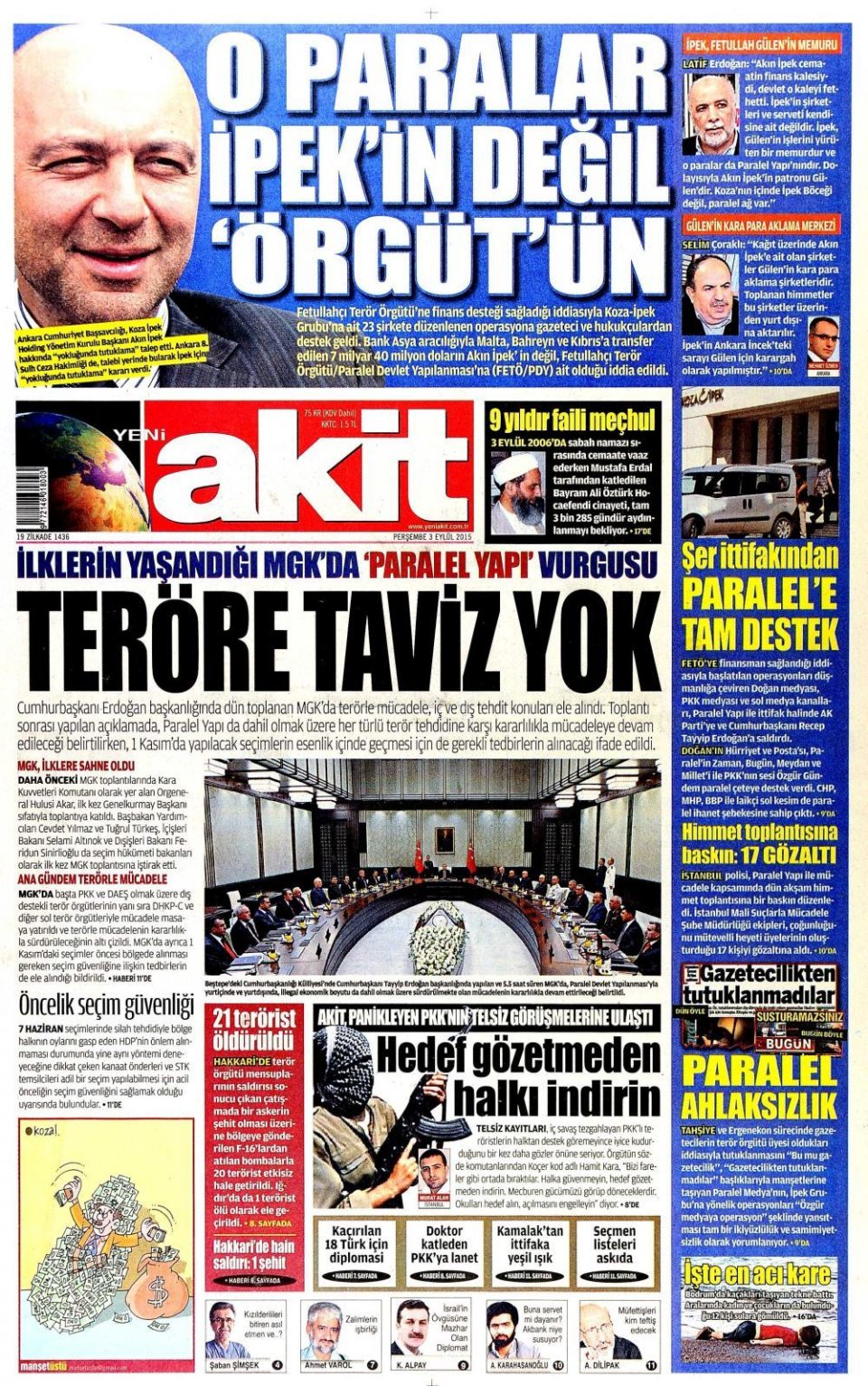 Gazeteler bugün ne yazdı? - 1