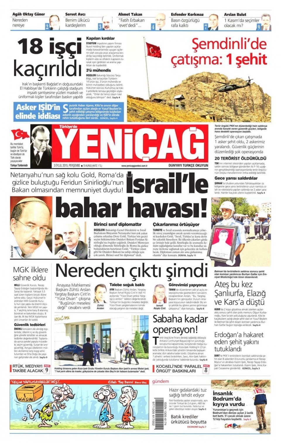 Gazeteler bugün ne yazdı? - 17