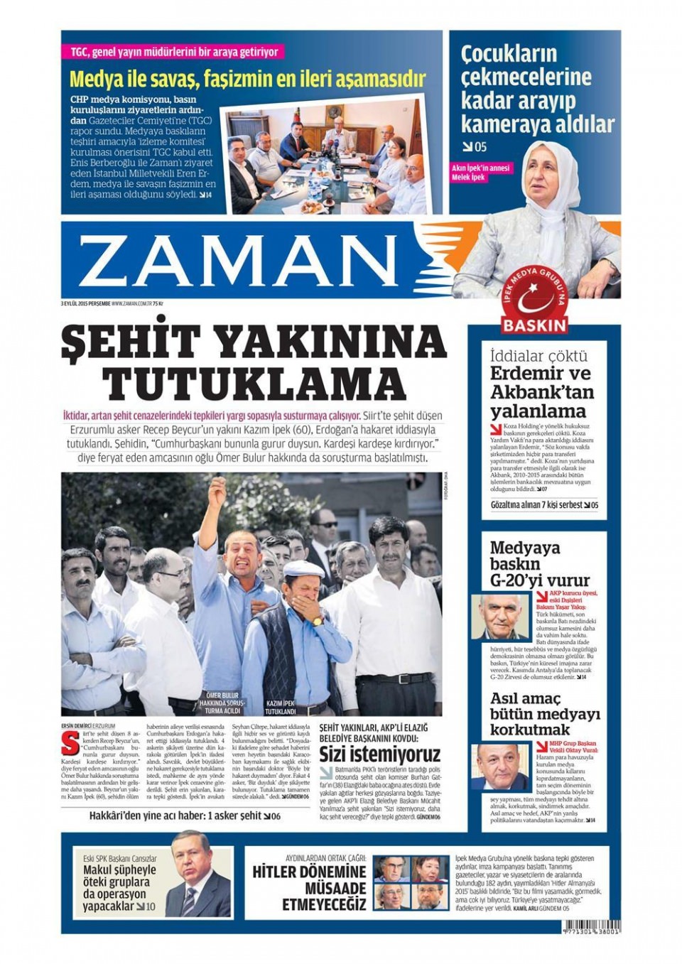 Gazeteler bugün ne yazdı? - 18