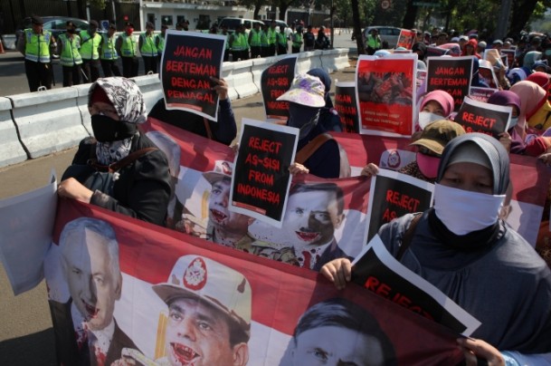 Endonezya'da Sisi karşıtı protesto - 729
