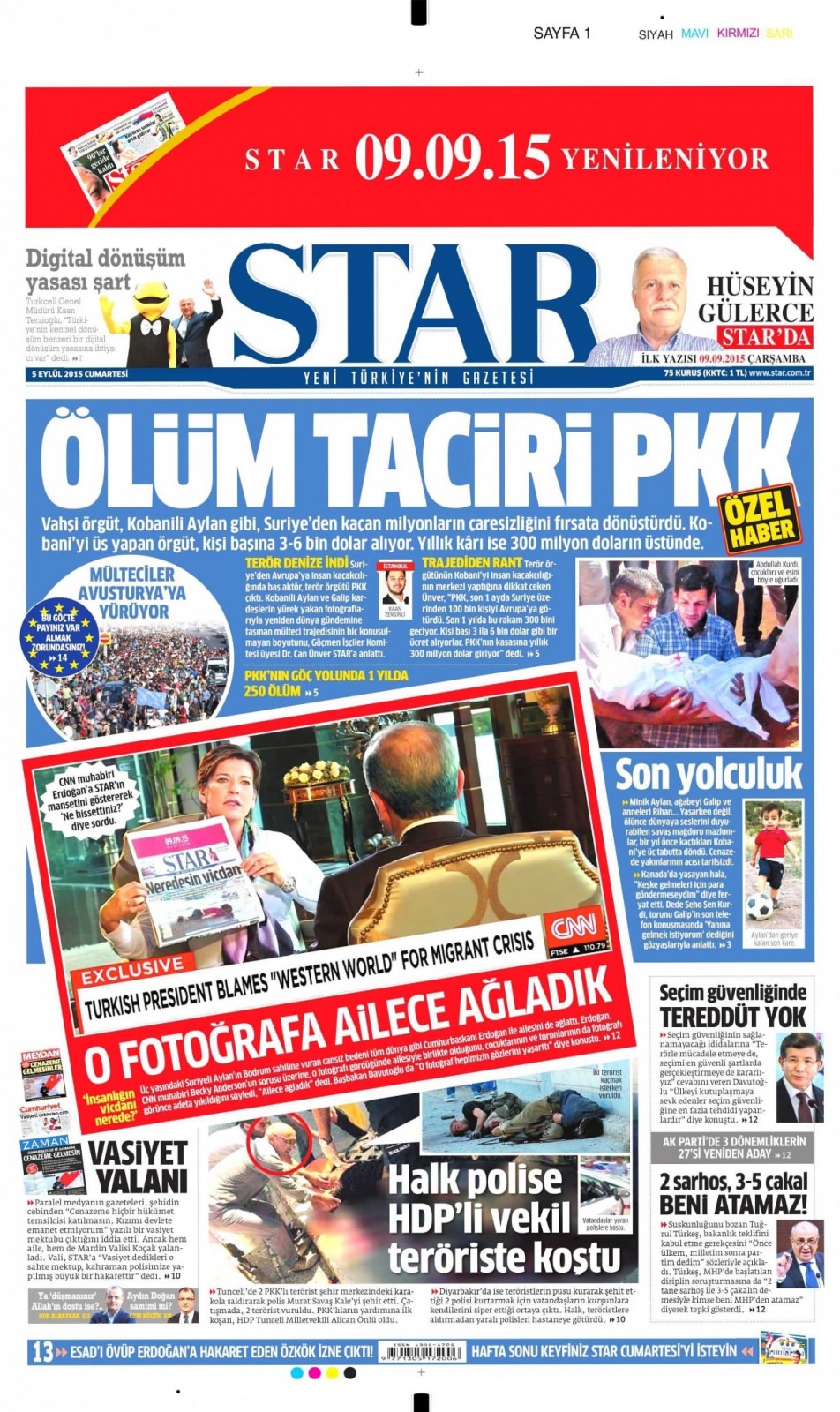 Gazeteler bugün ne yazdı? - 1