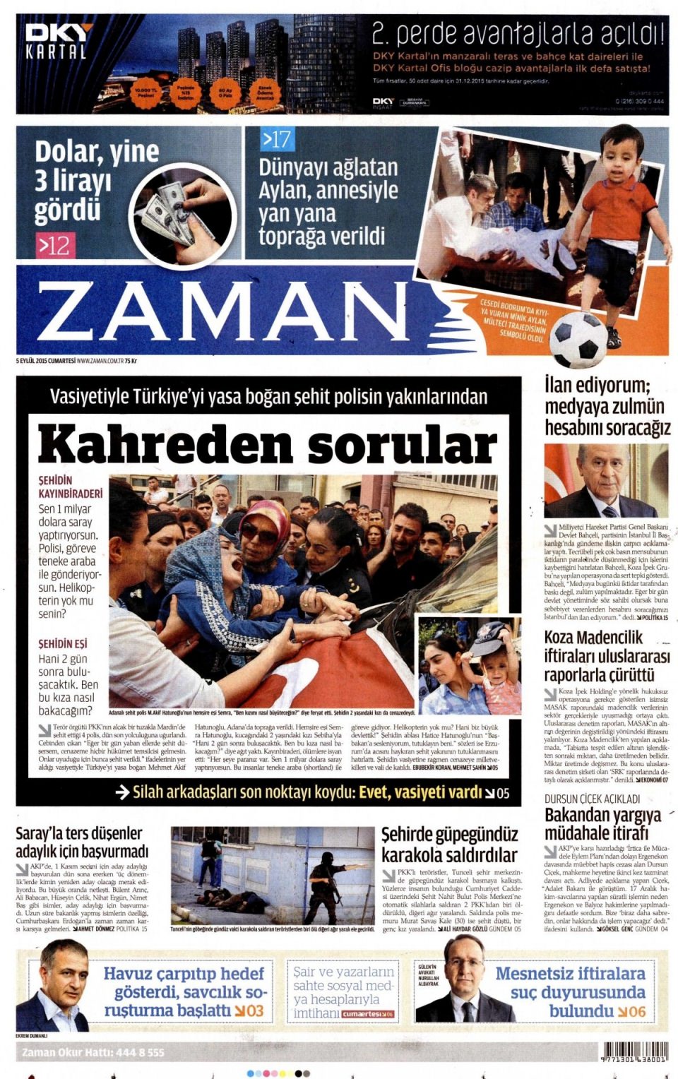 Gazeteler bugün ne yazdı? - 8