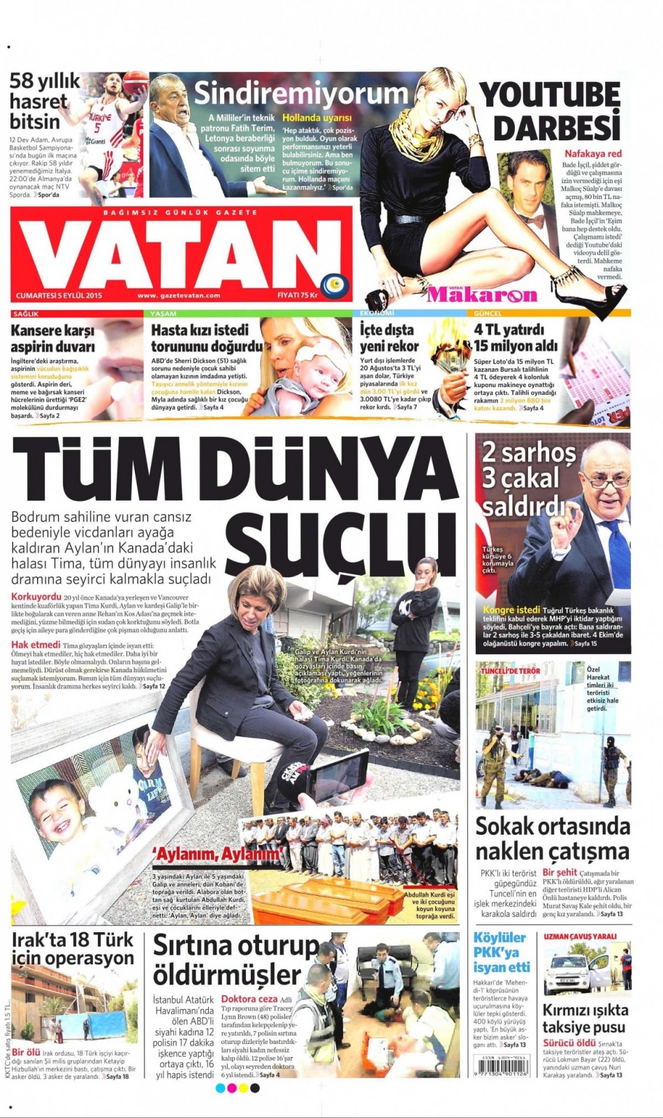 Gazeteler bugün ne yazdı? - 5