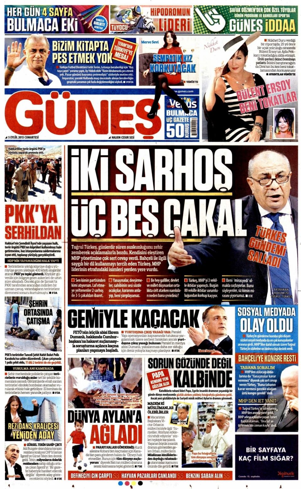 Gazeteler bugün ne yazdı? - 7