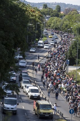 Macaristan'daki göçmeler Avusturya'ya ilerliyor - 8