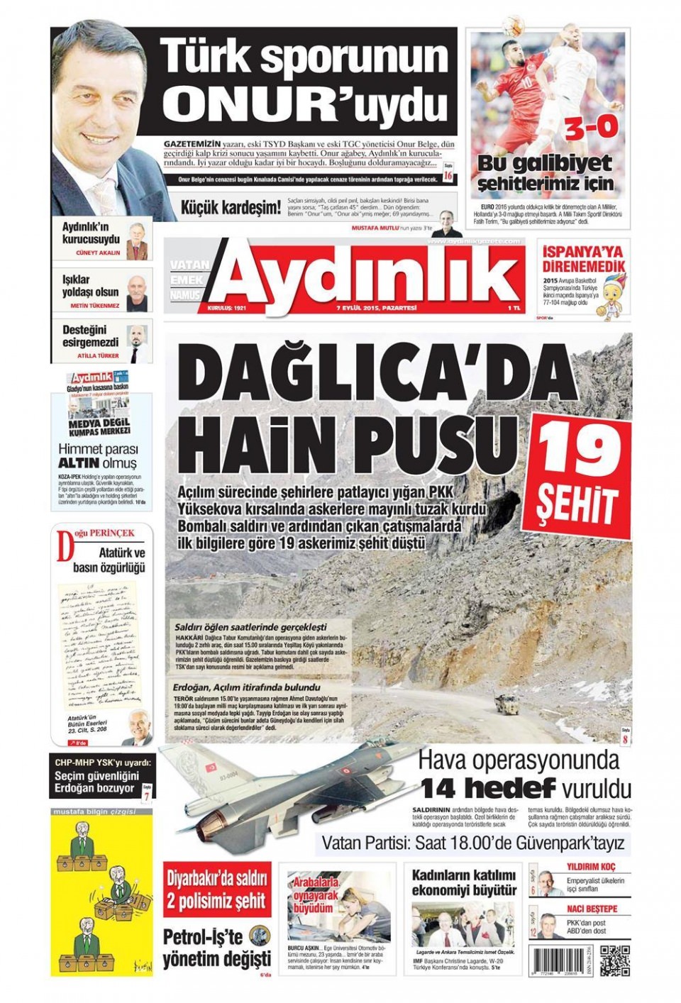 Gazeteler bugün ne yazdı? - 12