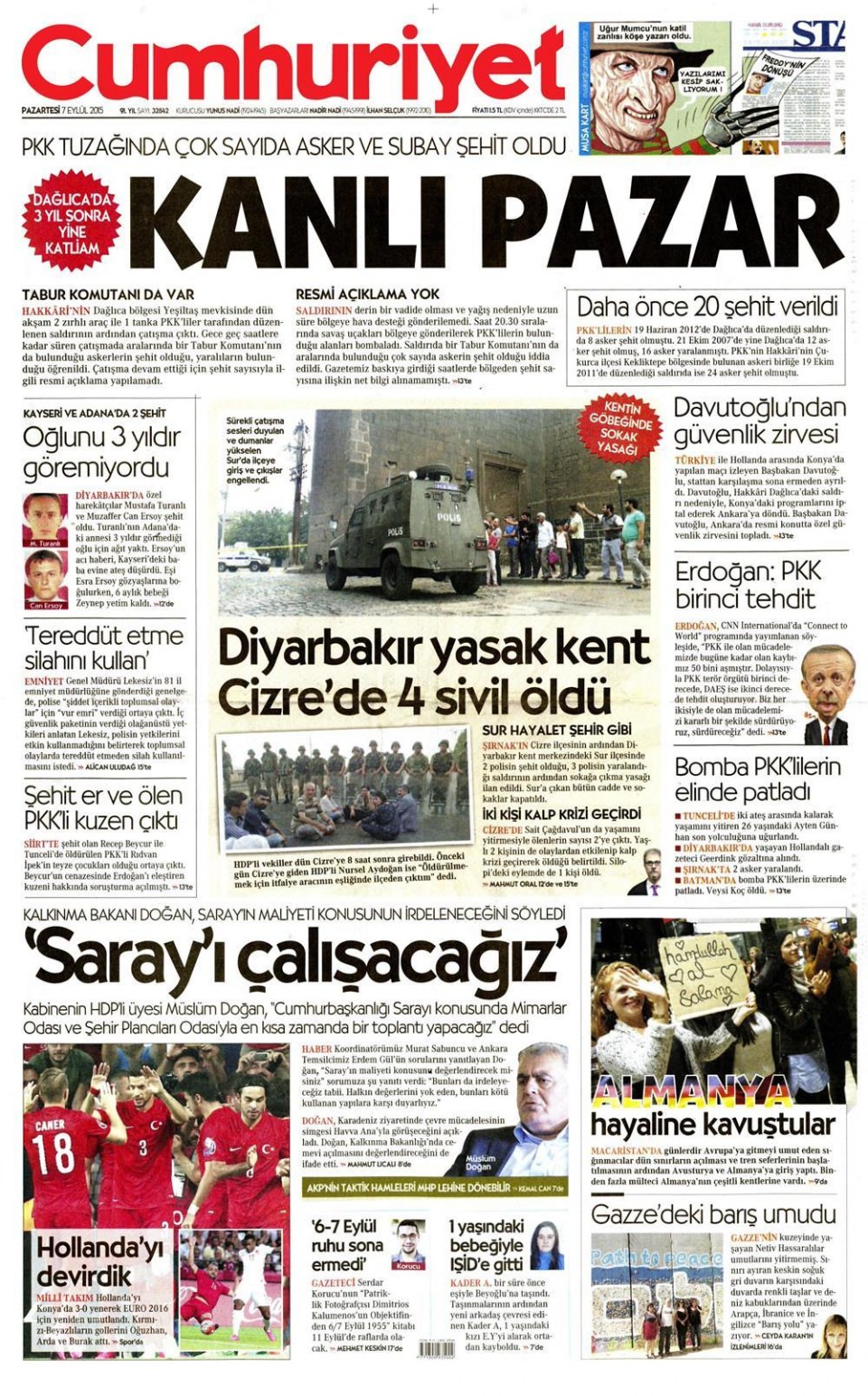 Gazeteler bugün ne yazdı? - 9