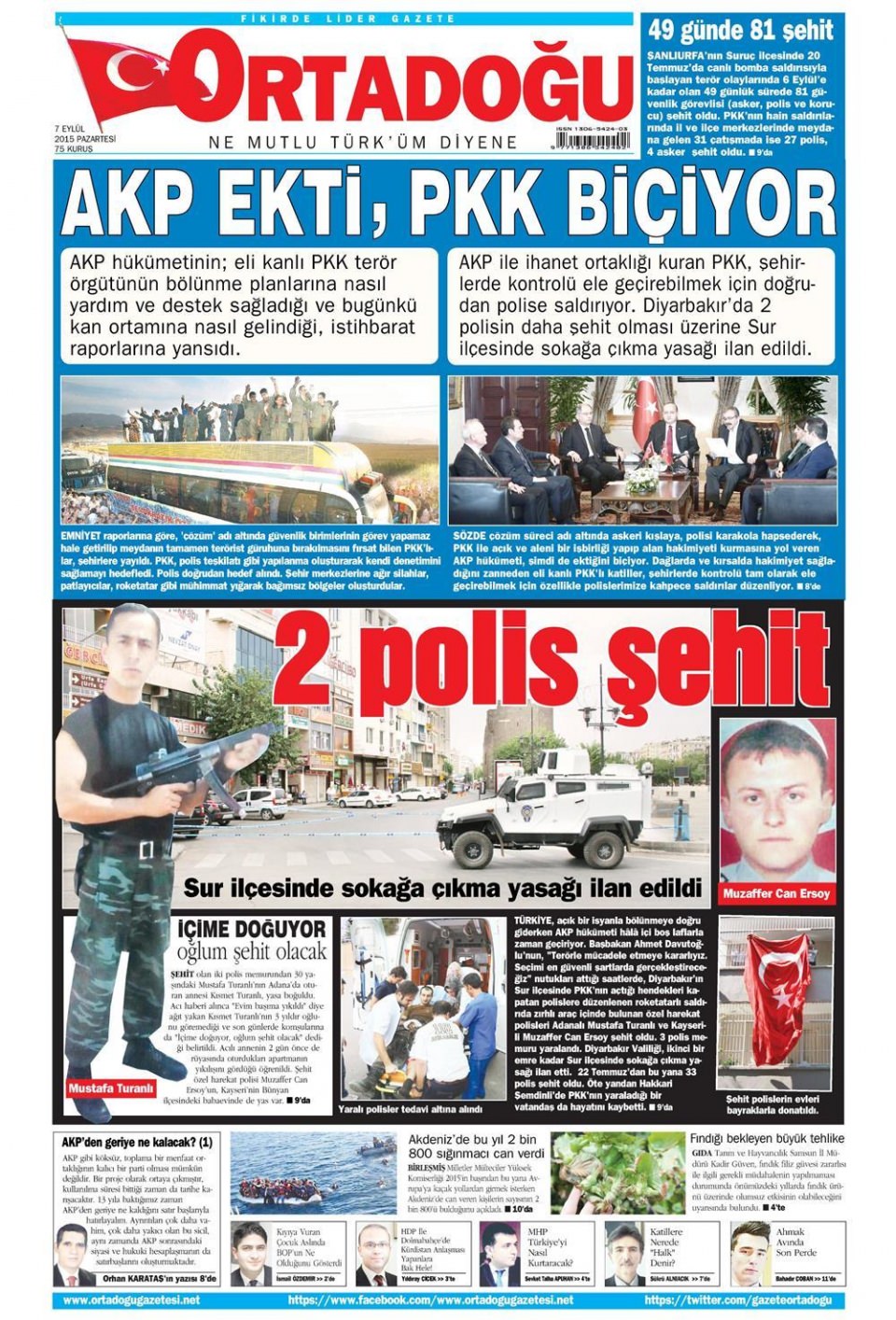 Gazeteler bugün ne yazdı? - 13