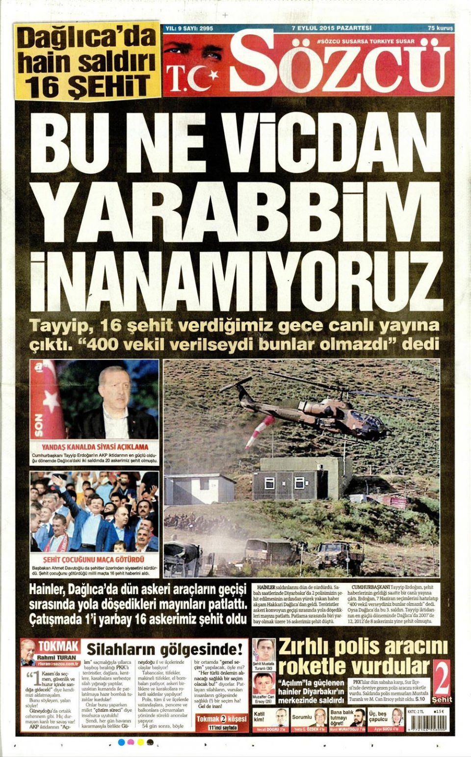 Gazeteler bugün ne yazdı? - 5