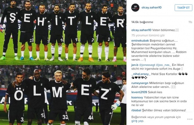 Futbolculardan hain saldırıya tepki yağdı - 2