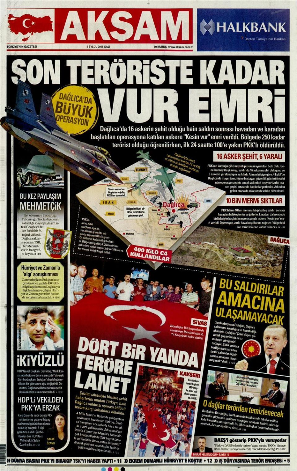 Gazeteler bugün ne yazdı? - 1