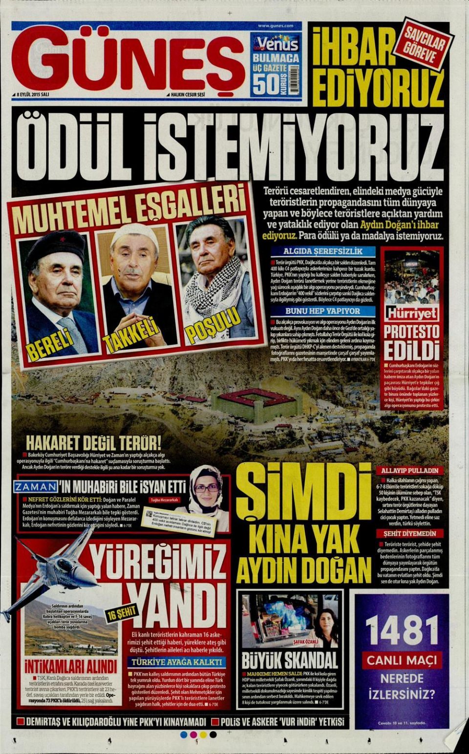 Gazeteler bugün ne yazdı? - 19