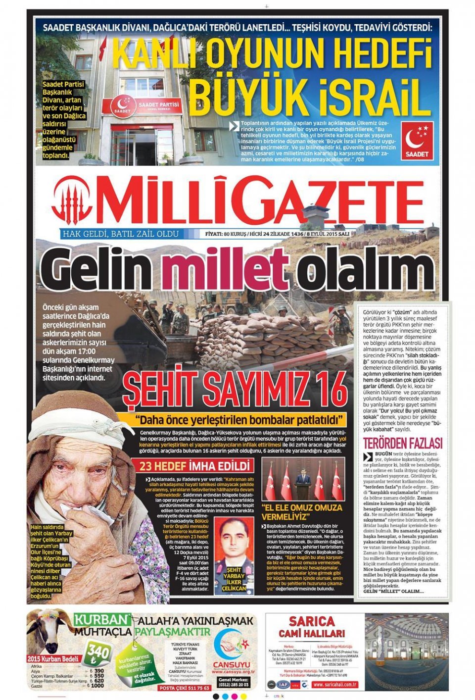 Gazeteler bugün ne yazdı? - 24