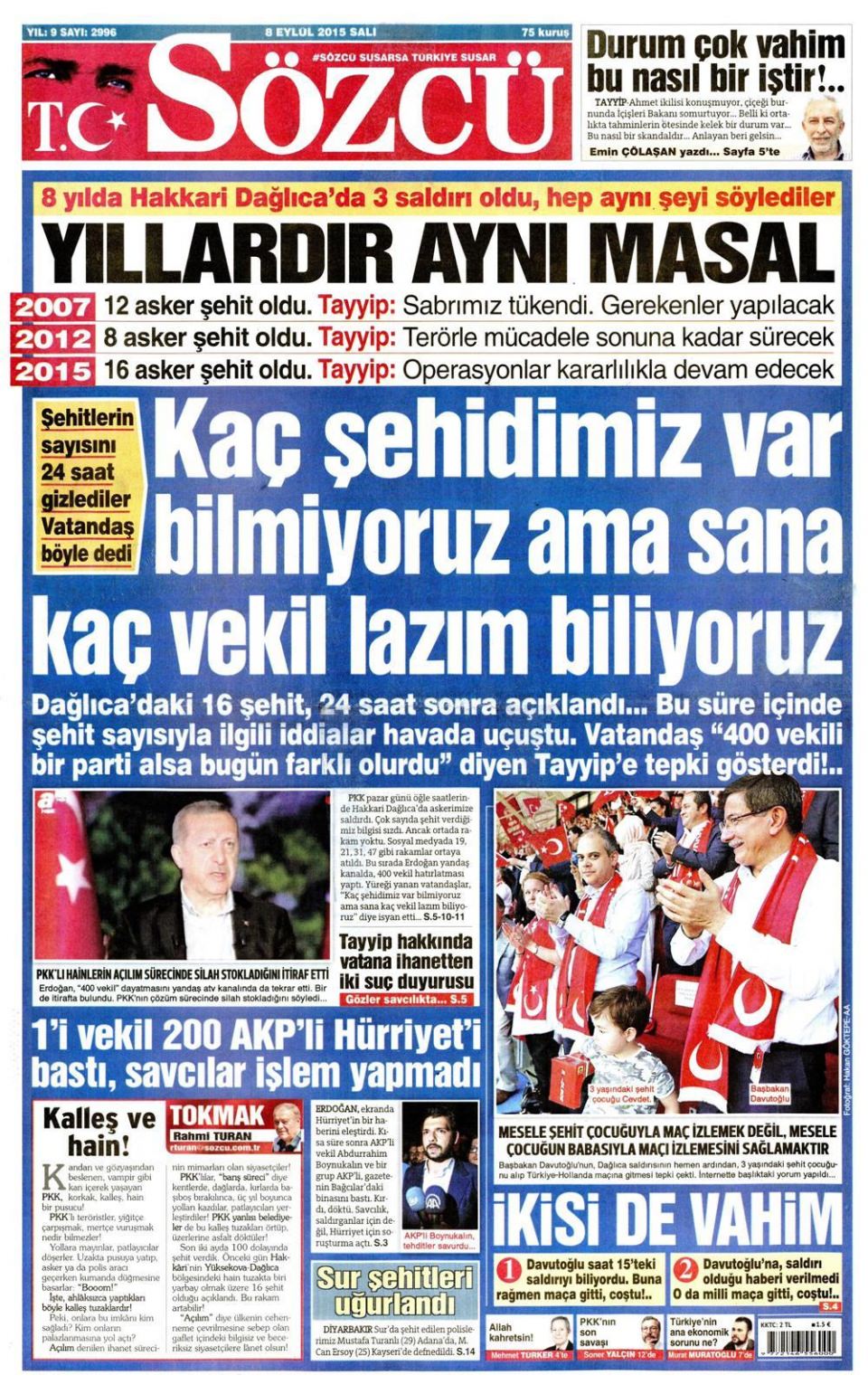 Gazeteler bugün ne yazdı? - 14