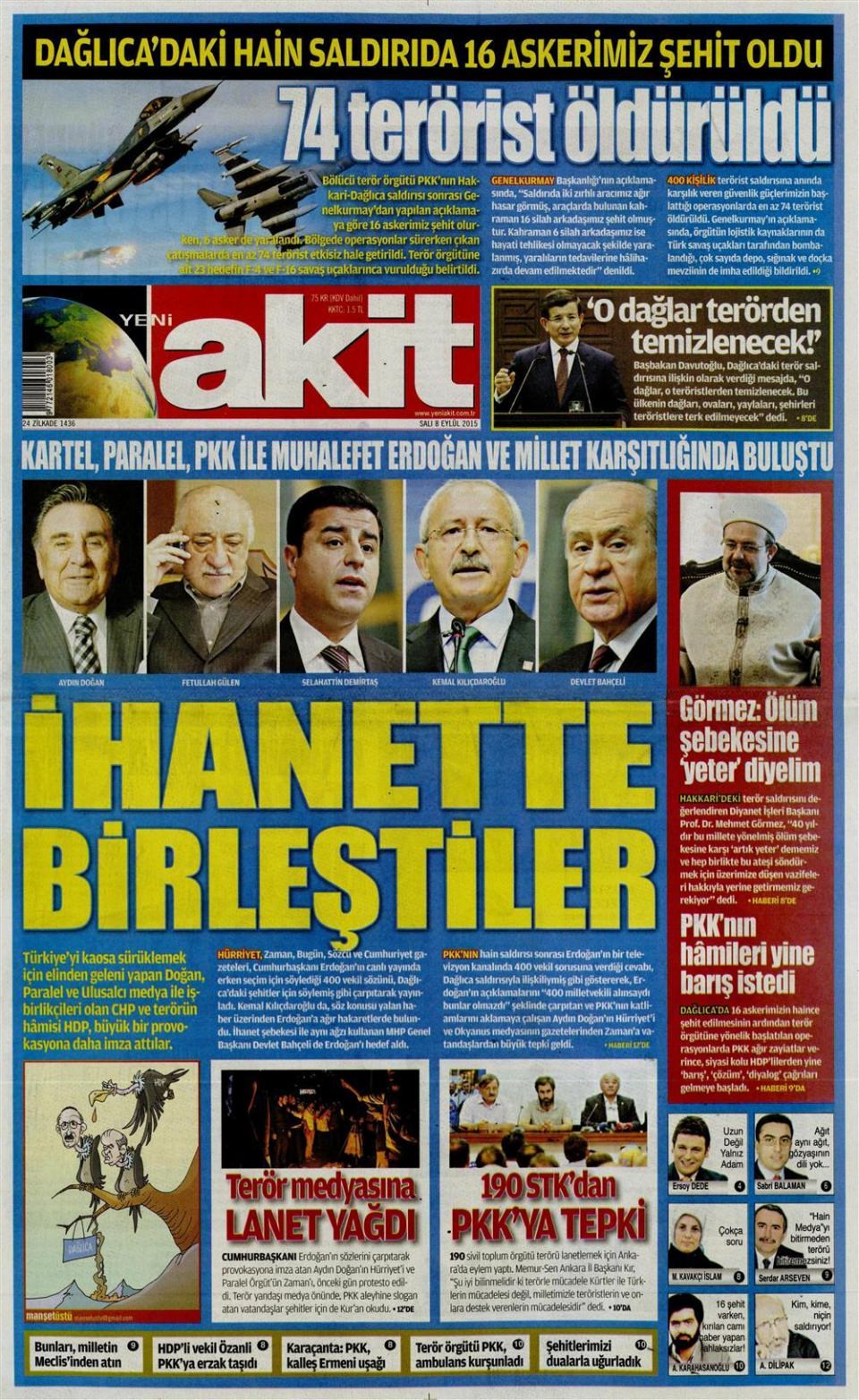 Gazeteler bugün ne yazdı? - 25