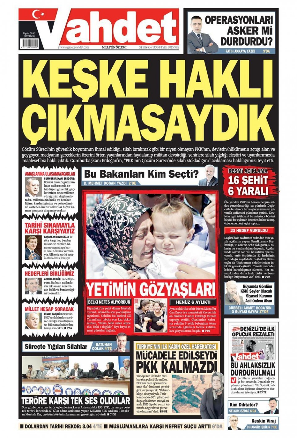 Gazeteler bugün ne yazdı? - 29