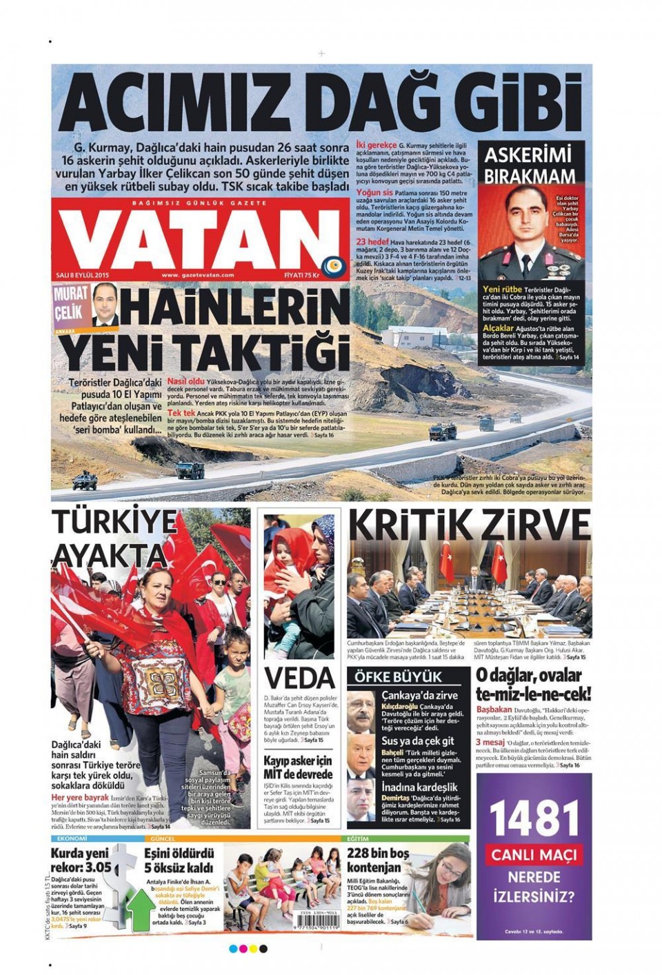 Gazeteler bugün ne yazdı? - 23