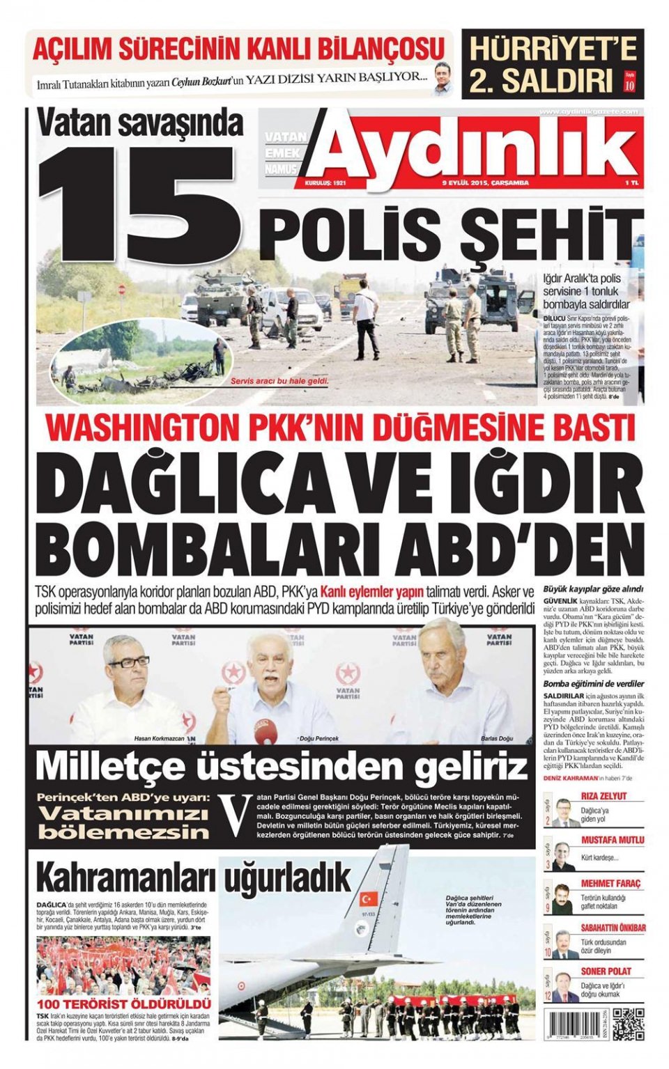 Gazeteler bugün ne yazdı? - 12