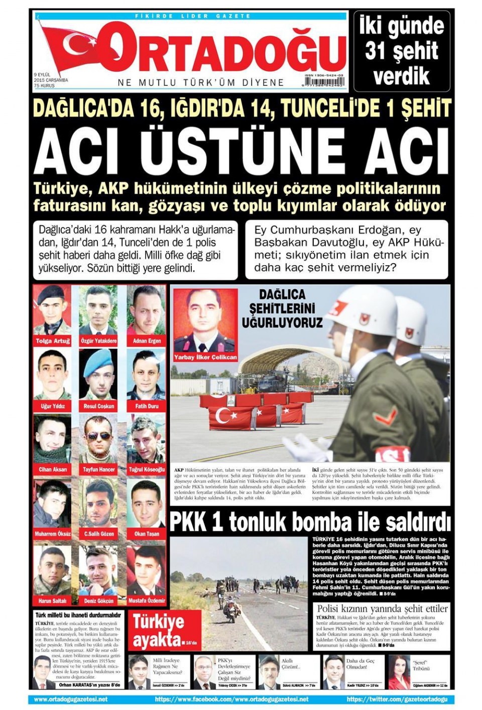 Gazeteler bugün ne yazdı? - 19