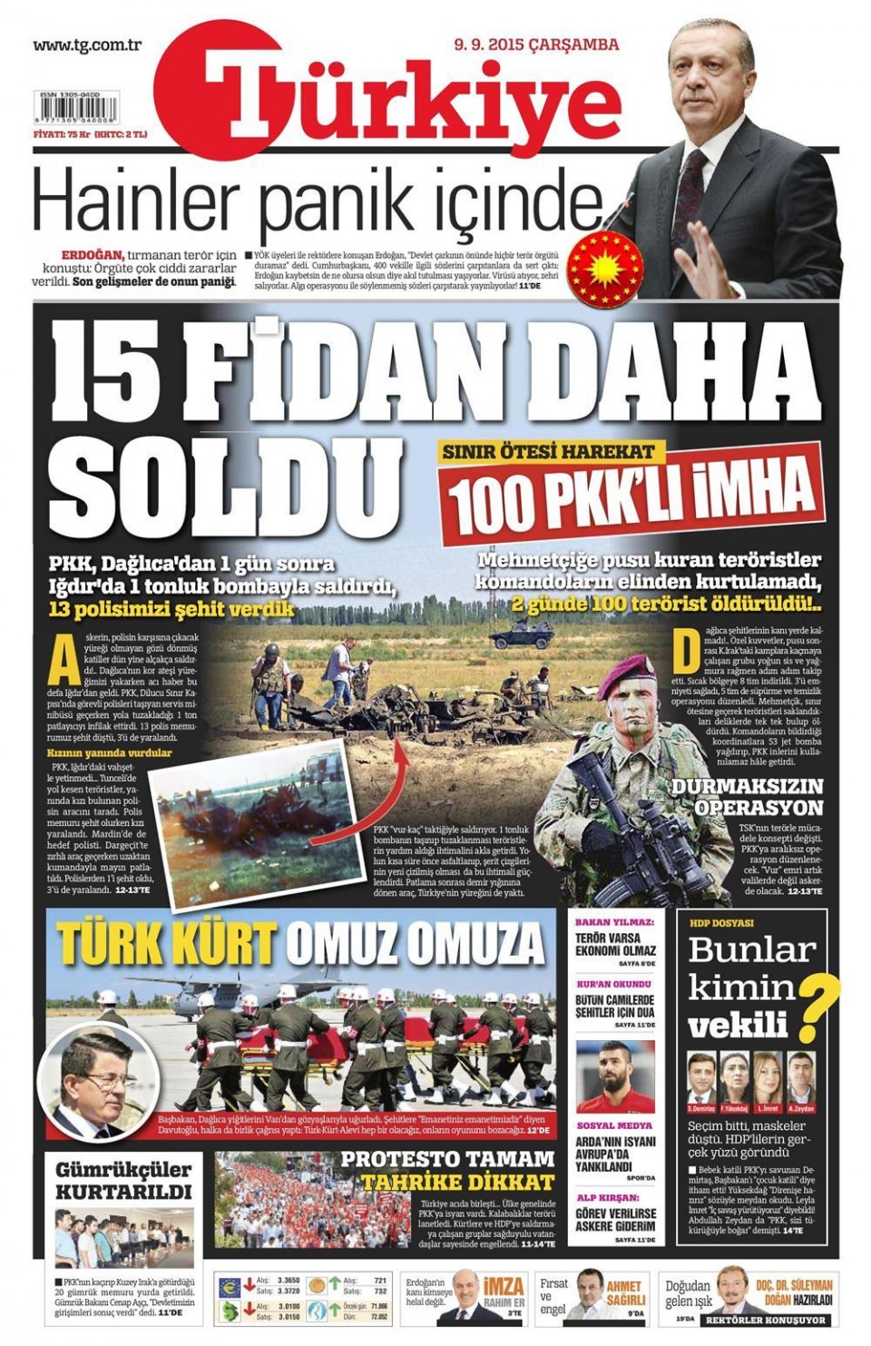 Gazeteler bugün ne yazdı? - 13