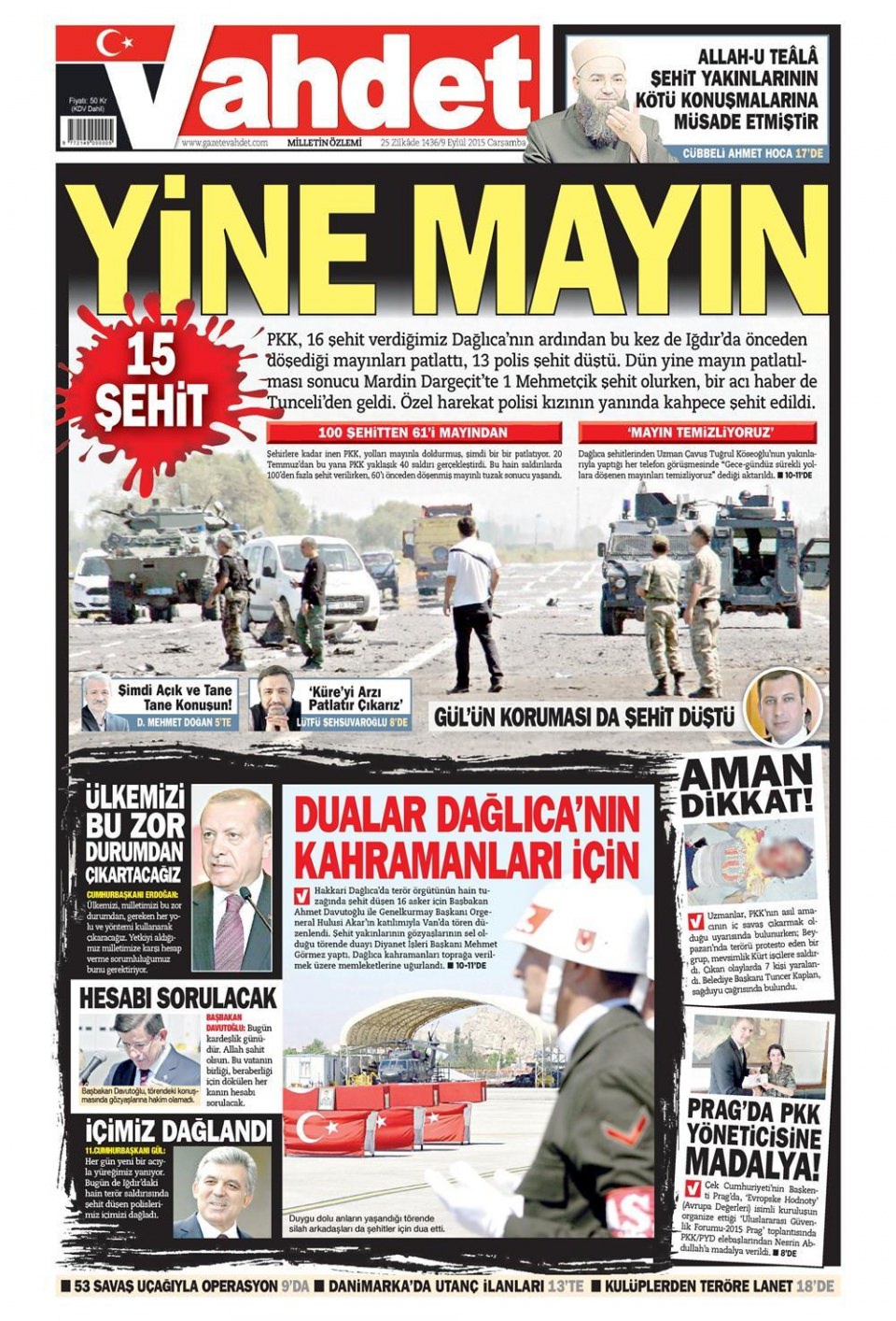 Gazeteler bugün ne yazdı? - 20