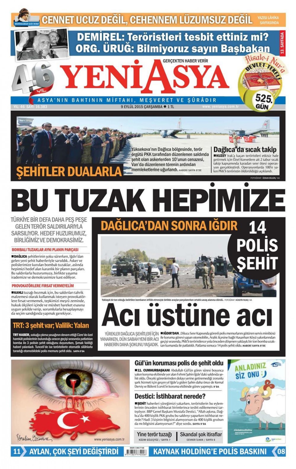 Gazeteler bugün ne yazdı? - 9