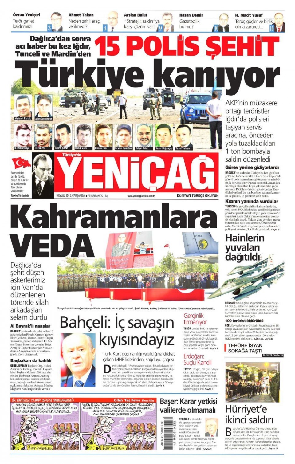 Gazeteler bugün ne yazdı? - 25