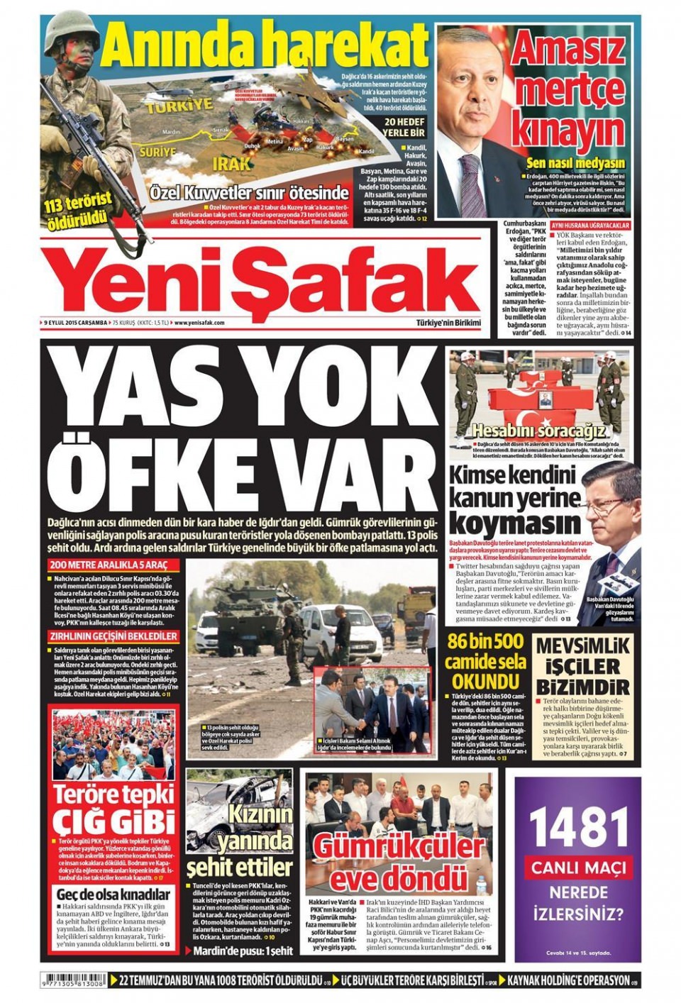 Gazeteler bugün ne yazdı? - 26