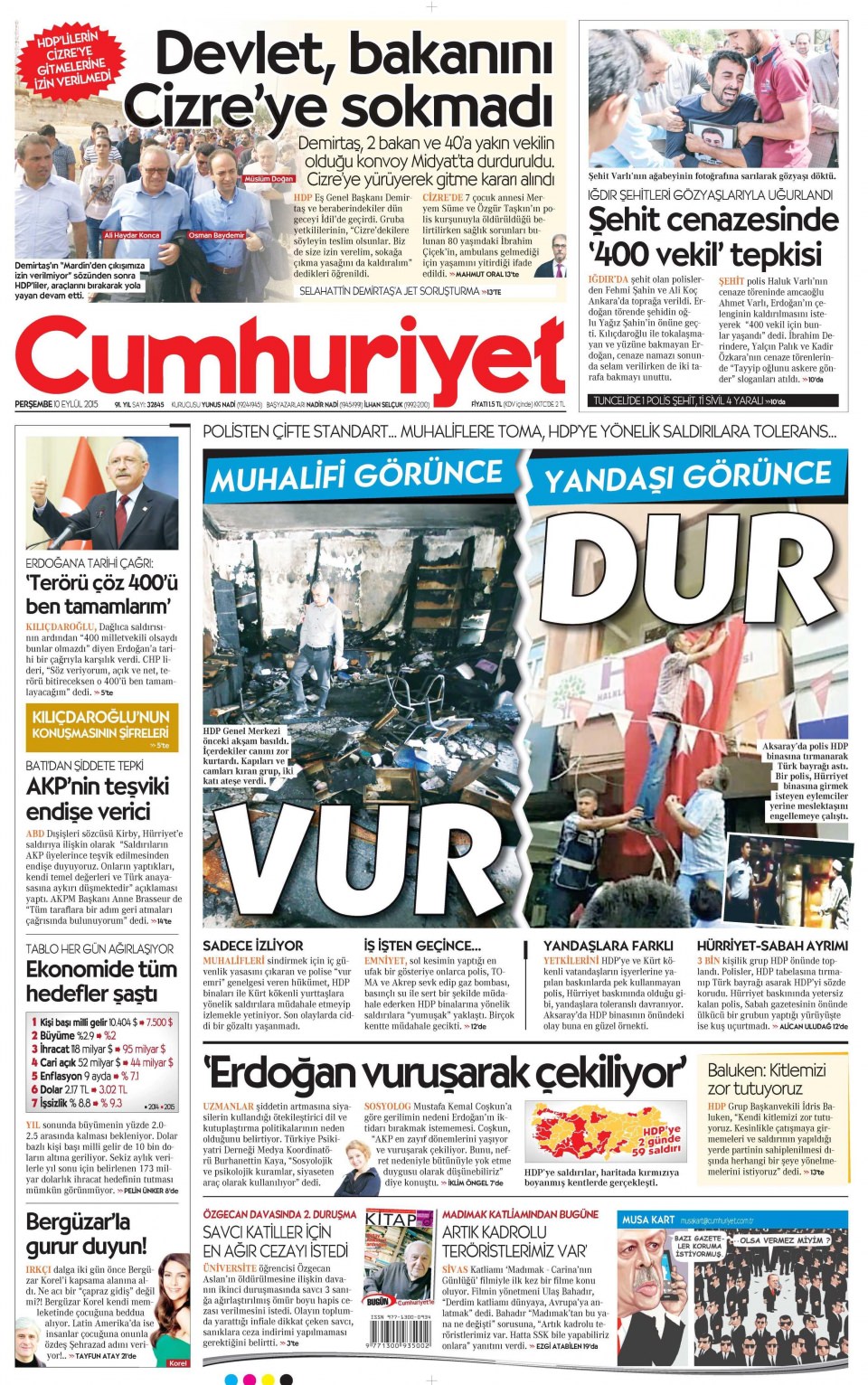 Gazeteler bugün ne yazdı? - 20