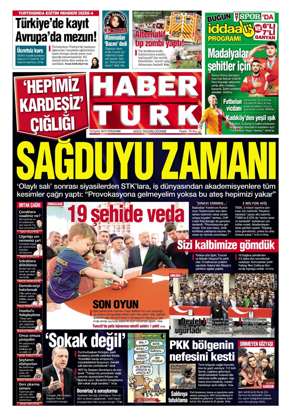 Gazeteler bugün ne yazdı? - 6