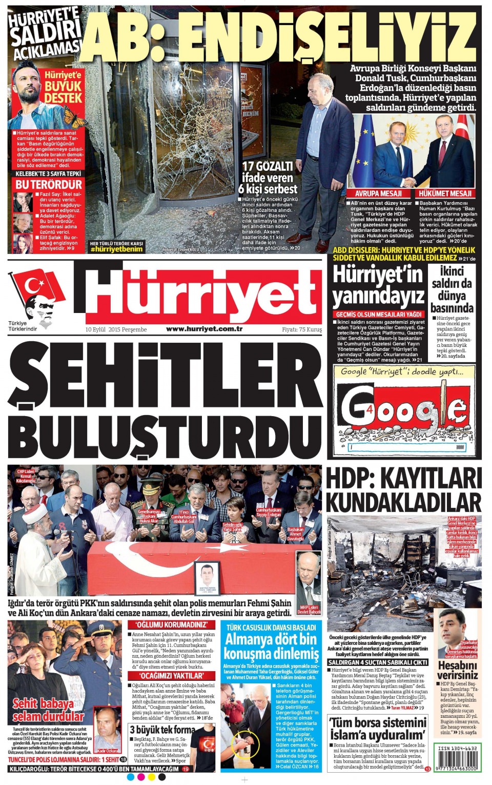 Gazeteler bugün ne yazdı? - 22